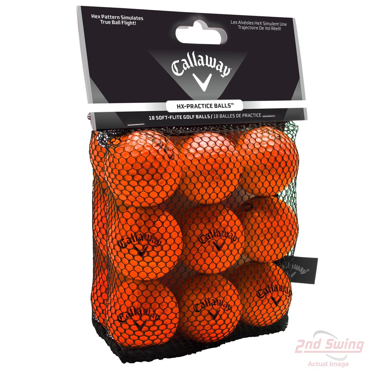 Callaway HX 18Pack Practice Balls Accessories 2nd Swing Golf